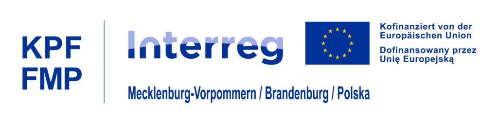 Logotypy KPF FMP, Interreg, Emblemat UE
